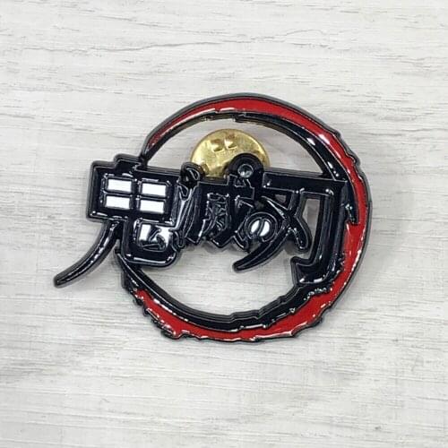 1-10pcs Anime Demon Slayer brooch Cosplay Fashion Jewelry Accessories Gift