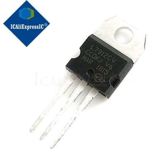10PCS L7912CV L7912 TO220 TO-220 7912 LM7912 MC791 new original In Stock