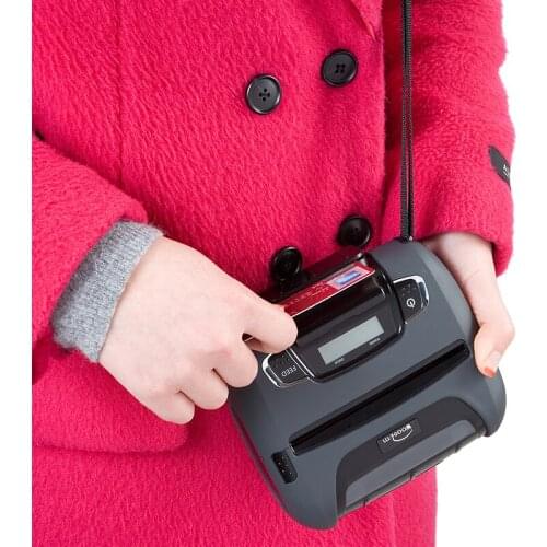 112MM WIDTH Mobile bluetooth thermal receipt ticket printer WOOSIM WSP-I450