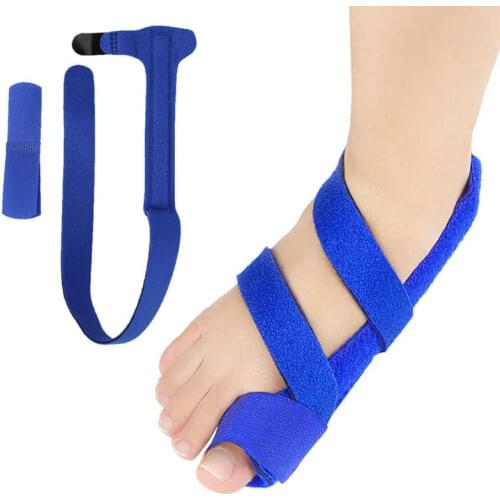 Aluminum Strip (metal Plate) Fixation Hallux Valgus Bunion Corrector Toe Fixing Belt Strap Big Toe Separator Foot Care Braces