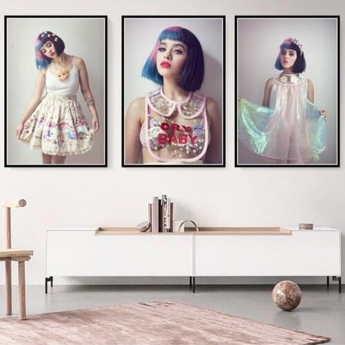 Melanie Martinez Pop Music Singer Star Art Canvas Painting Wall Picture Home Decor Posters And Prints