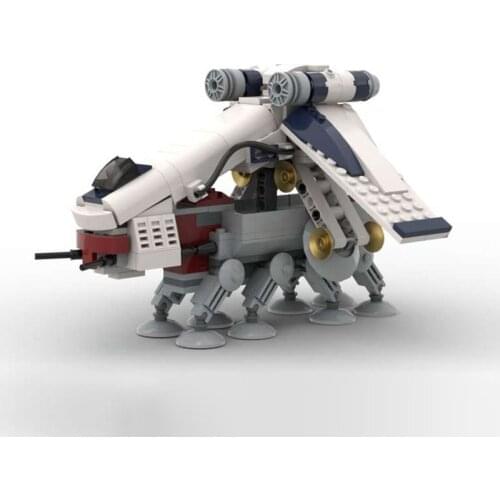 MOC Series Star Series Wars Republic Dropship With AT-OT Walker Set MOC Building Blocks Bricks Compatible with 05053