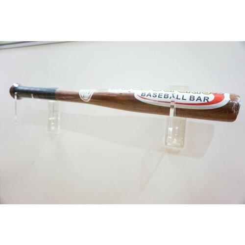 Wall Mount Horizontal Baseball Bat / Acrylic Holder / Bat Brackets display stand