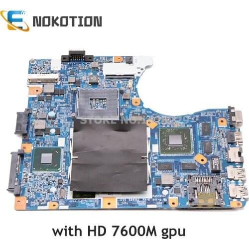 NOKOTION A1898130A 1P-0127500-8010 MBX-276 For SONY Vaio SVE14 SVE14A E14135YCW laptop motherboard HM76 HD 7600M gpu