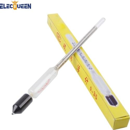 New Standard Saccharimeter 0-35' 12P Hydrometer for Home Brewing - Beer / Wine Making For homebrew