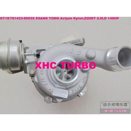 NEW GT15/761433-5003S A6640900880 Turbo Turbocharger for SSANG YONG Actyon Kyron,D20DT 2.0LD 140HP 06