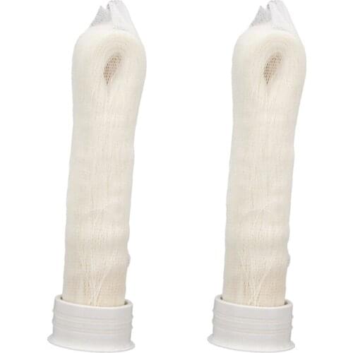 Blesiya 2pcs 10inch Hollow Fiber Filtration Membrane Filter Water Purifier