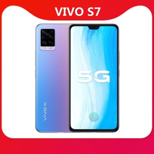 Original Vivo S7 8GB 128GB 5G SmartPhone 6.44'' Amoled Screen 4000mAh Battery 33W Flash Charge Main Camera 64MP NFC