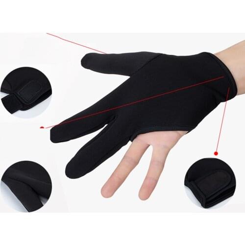1PCS Glove Insulative 3 Fingers Heat Resistant Finger Glove Hairdressing Tool Hair Utensil for Barbershop Kitchen Salon