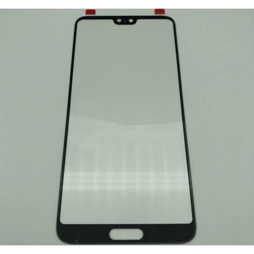 2pcs/bag Touch Screen Front Glass Panel For Huawei P20 Pro Crack Screen Glass Replace Repair With HD Display Original Quality