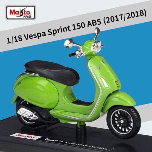 Maisto 1:18 Vespa 150 ABS 2017-2018 Scooter Motorcycle alloy Motorcycle model car model Diecasts & Toy Vehicles Collect gifts