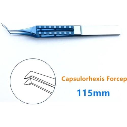 Dental tweezers Ultrata Style Capsulorhexis Forcep 115mm ophthalmic eye instrument