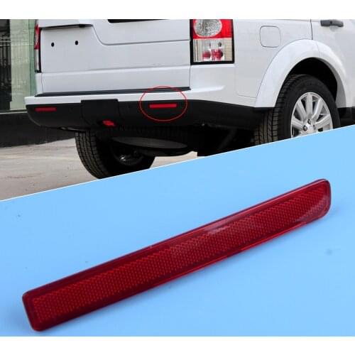 Right Rear Bumper Brake Light Reflector Tail Stop Lamp Cover XFF500020 Fit for Land Rover LR3 LR4 Range Rover Sport