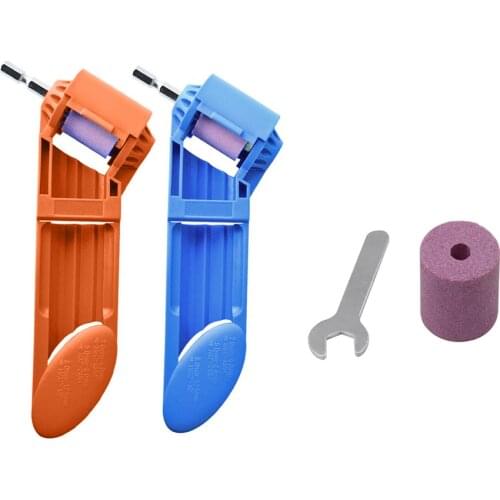 2.0-12.5mm Portable Drill Bit Sharpener 1 Set Corundum Grinding Wheel Bit Tool Twist Drill Bit Sharpening Machine