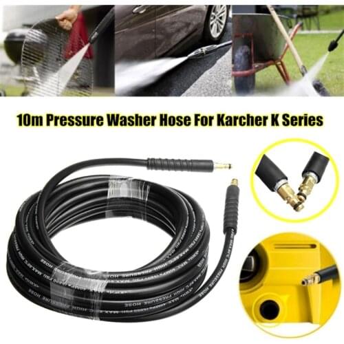 6 8 10 Meters Quick Connect With Car Washer Extension Hose Gun High Pressure Washer Hose Working For Karcher K-series