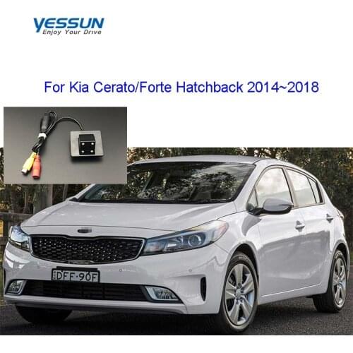 Yessun AHD rear camera For Kia Cerato Forte Hatchback 2014~2018 CVBS rear view camera/license plate camera