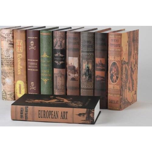 10PC book jewelry ornaments European style of the ancient photography props simulation Fake 0308 Book decoration