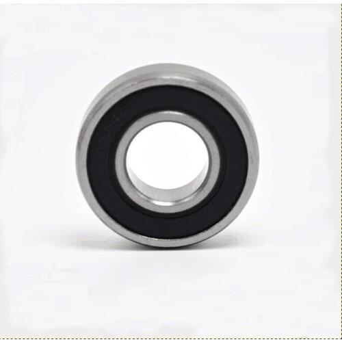 50pcs/lot R8-2RS R8RS R8 2RS RS 1/2" x 1-1/8" x 5/16" inch rubber sealed bearing Deep Groove Ball bearing 12.7x28.575x7.938 mm