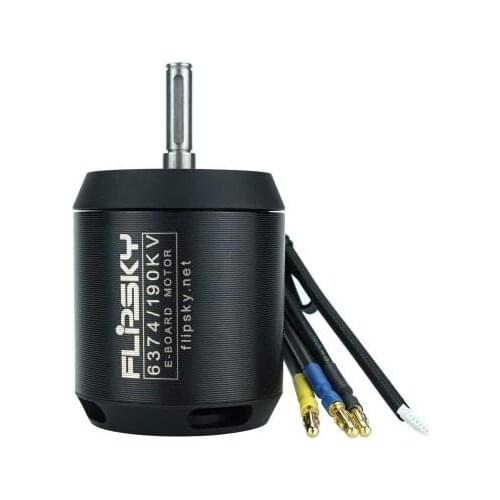 6374 190KV 3250W skateboard electric remote control vehicle motor mountain bike has sensorless motor