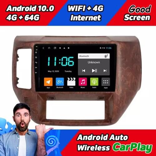 6GB Ram 128GB Rom Car Radio Stereo Receiver For Nissan Patrol 2011 - 2015 Android 10 Multimedia GPS Navigation Carplay Head Unit