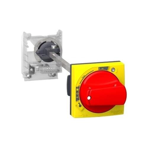 GV2APN02 Extended rotary handle kit, TeSys GV2, IP54, red handle, with trip indication, for GV2L-GV2P