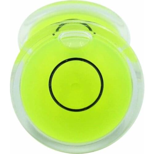 QASE Bubble spirit level Round bubble level Plastic Circular bubble level 25*10mm 30*11mm