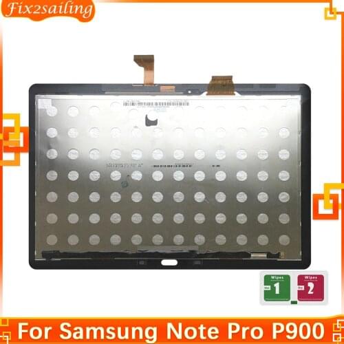 New LCD Display Screen With Touch Glass Digitizer Assembly For Samsung Galaxy Note Pro P900 Tablet PC 12.2 P900 P901 P905