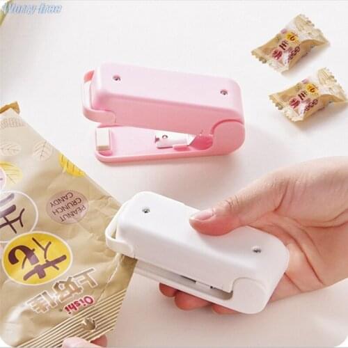 Portable Sealer Package Mini Sealing Machine Home Food Snack Clip Heat Sealer 1 Pcs
