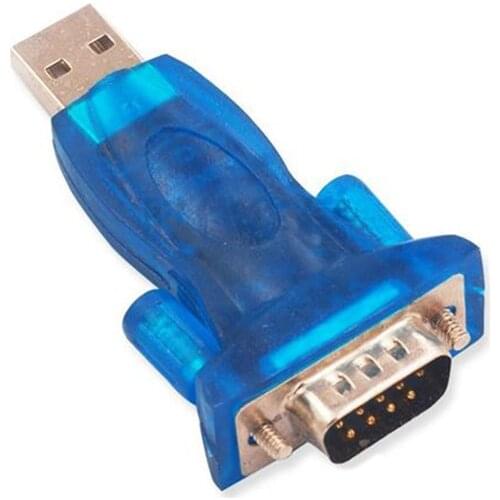 1pcs HL-340 New USB to RS232 COM Port Serial PDA 9 pin DB9 Adapter support Windows7-64