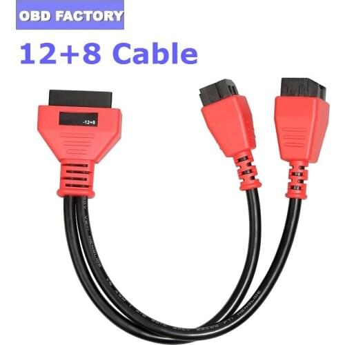 12+8 Connector Programming Cable for Chrysler 12+8 Adapter for Autel DS808 Maxisys MS906 908 PRO ELITE Autel Chrysler