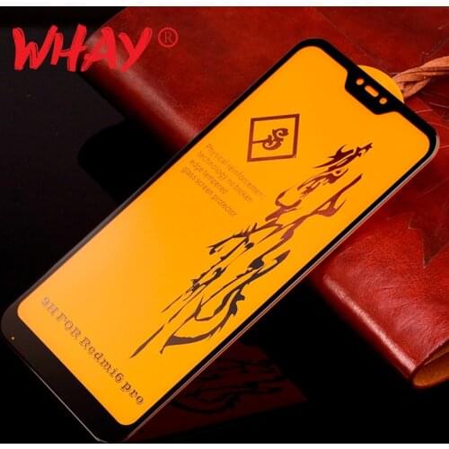 6D Glass For Xiaomi Mi A3 A2 Lite 8 SE A1 Play Tempered Glass For Xiomi Xiaomi Redmi Note 4x 7 6 Pro 5 Plus 6A Screen Protector