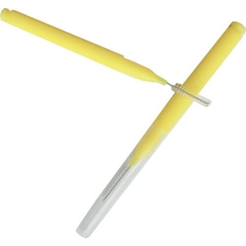 8pcs/lot Soft Floss Sticks Tooth Flossing Head Hygiene Dental Plastic Interdental Brush Toothpick Teeth Cleaning Random