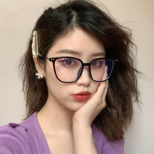 Anti Blue Light Blocking Filter Reduces Digital Eye Strain Clear Regular Computer Gaming Better Glasses TR90 Optical Spectacles