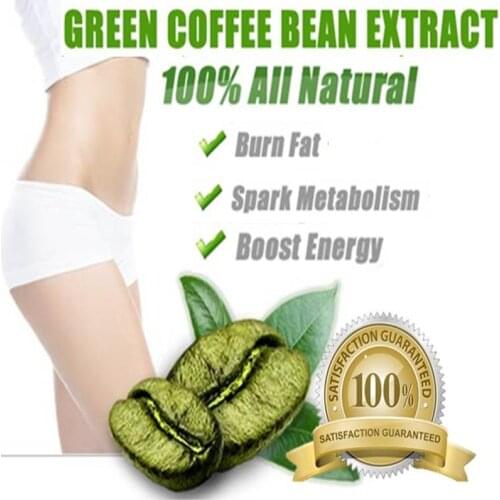 Green coffee extract pure natural extract safe, fast and effective slim body