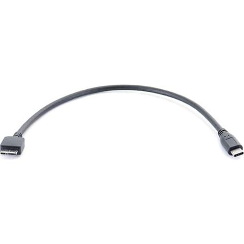 YYDS USB 3.1 Type-C to USB 3.0 Micro B Cable Connector Data Line for Hard Drive Smartphone Cell Phone PC Computers