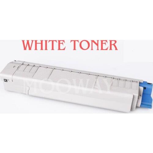 Free shipping compatible white powder toner cartridge for OKI C8600 8600dn C8800 C8600dtn C8800dn