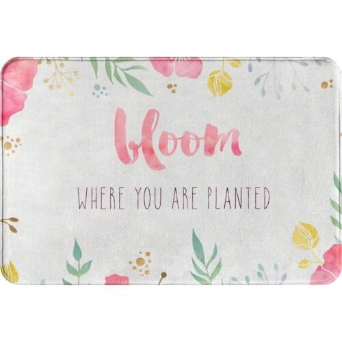 Boho Aesthetic Non-slip Doormat Bohemian Patterns Living Room Kitchen Mat Welcome Carpet Indoor Modern Decor