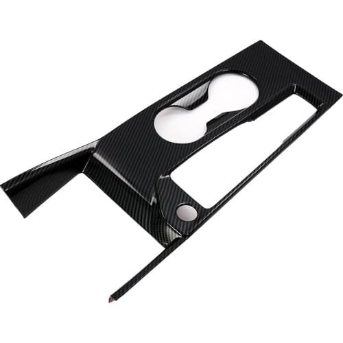 Carbon Fiber Gear Shift Control Console Panel Cover Trim Fit For Nissan Altima 2019 2020 2021 Accessories