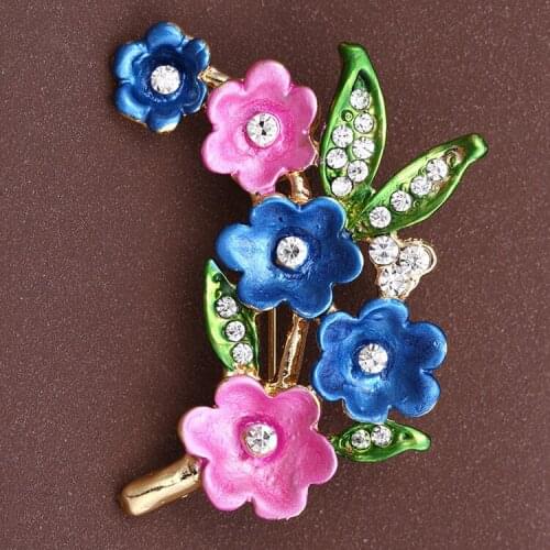Personality Flower Brooch Jewelry For Women/men Fashion Jewelry Brooch Pins Metal Scarf Wedding Gift Diy Jewellery Accessories