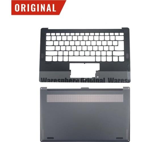New LCD Back Cover Top Upper Case Palmrest Bottom Base Cover for Lenovo Yoga S940 4600GL0H0001 4600GL0H0002 Dark Gray