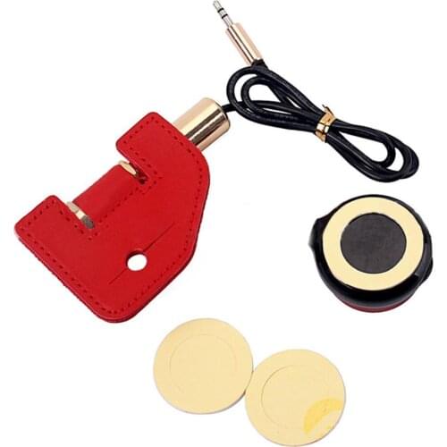 Guitar Pickup Professional Piezo Contact Microphone Pickup For Guitar Violin Mandolin Ukulel Guitar Accessories