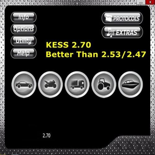 2021 Latest Ksuite 2.70 For Kess V5.017 Cars Trucks ECU Programmer KESS 2.70 Online Version With 10 ECU Tuning Software Gifts