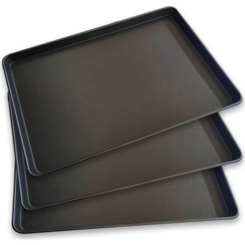60*40cm Baking Pan roasting sheet pan baking dishes ancient taste cake Non-stick Cake Cookies cake Square Aluminum Alloy Oven