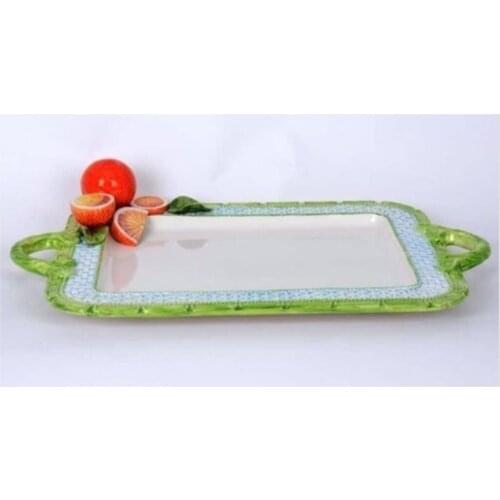 SETABIANCA Seta Stan-1929-or Tray Rectangular Large
