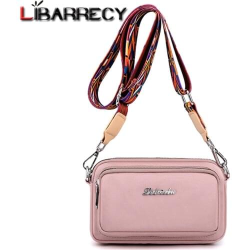 Fashion Shoulder Strap Design Ladies Shoulder Bag 2021 New Letter Design Women Messenger Bags High-quality Nylon Womens Wallet