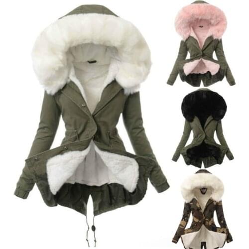 ZOGAA Women's Parkas With Fur