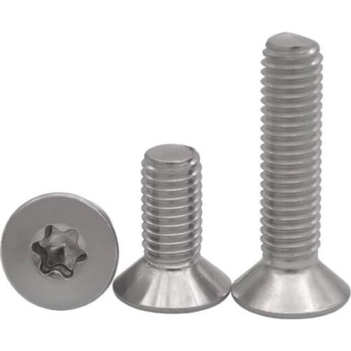 1pcs M10 stainless steel hexagon socket type plum blossom countersunk screws 50mm-100mm outer diameter length