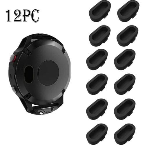 12 Pcs Watch Sensor Plug Anti-Dust Dustproof Cover Cap for Garmin Fenix 5/5s/5x Smart watch Wearable accessories #716
