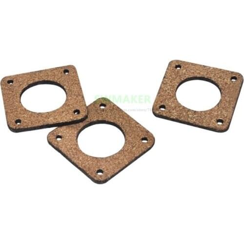 20pcs Reprap Prusa Mendel i3 Creatily TEVO 3D Printer NEMA 17 Stepper Motor Cork Damper Isolator 2mm 3mm thickness