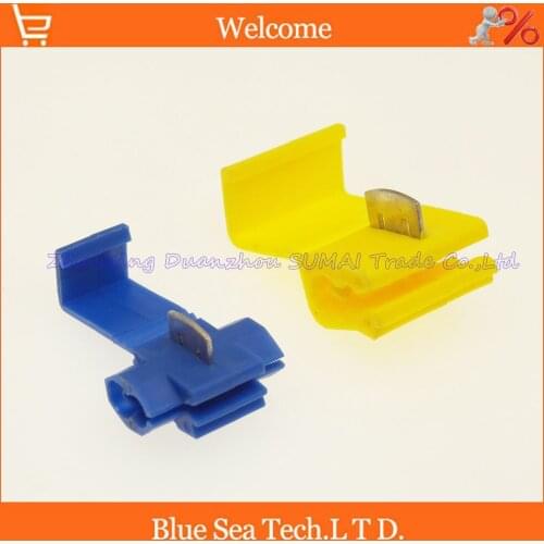 200pcs Best Quality KW-4+KW-5 Scotch Lock,Auto Quick connector, Quick Splice Wire Connector and Splice For car ROHS